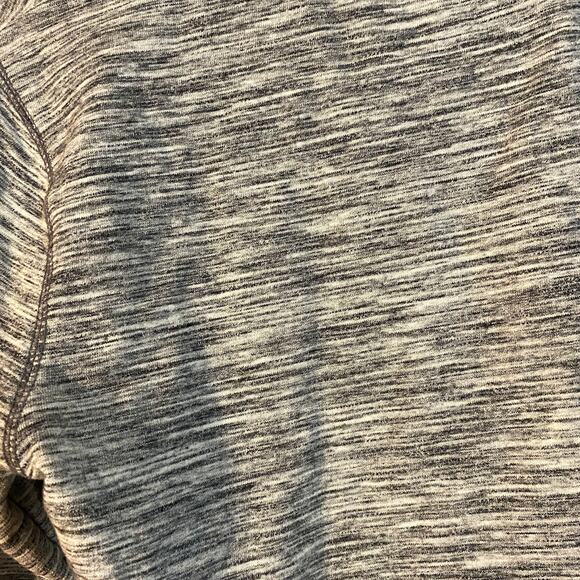 PINK by Victoria's Secret Heathered Gray 1/4 Zip Sweatshirt Women Sz XS - Picture 7 of 9